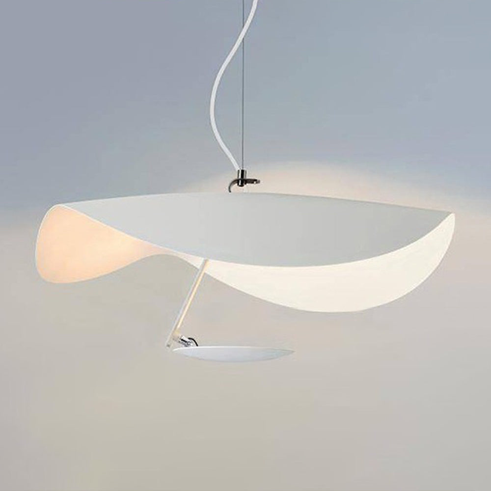 Aurevia Plafonnier  Feuille Moderne Blanc/Noir/Or Salon Chambre à Coucher