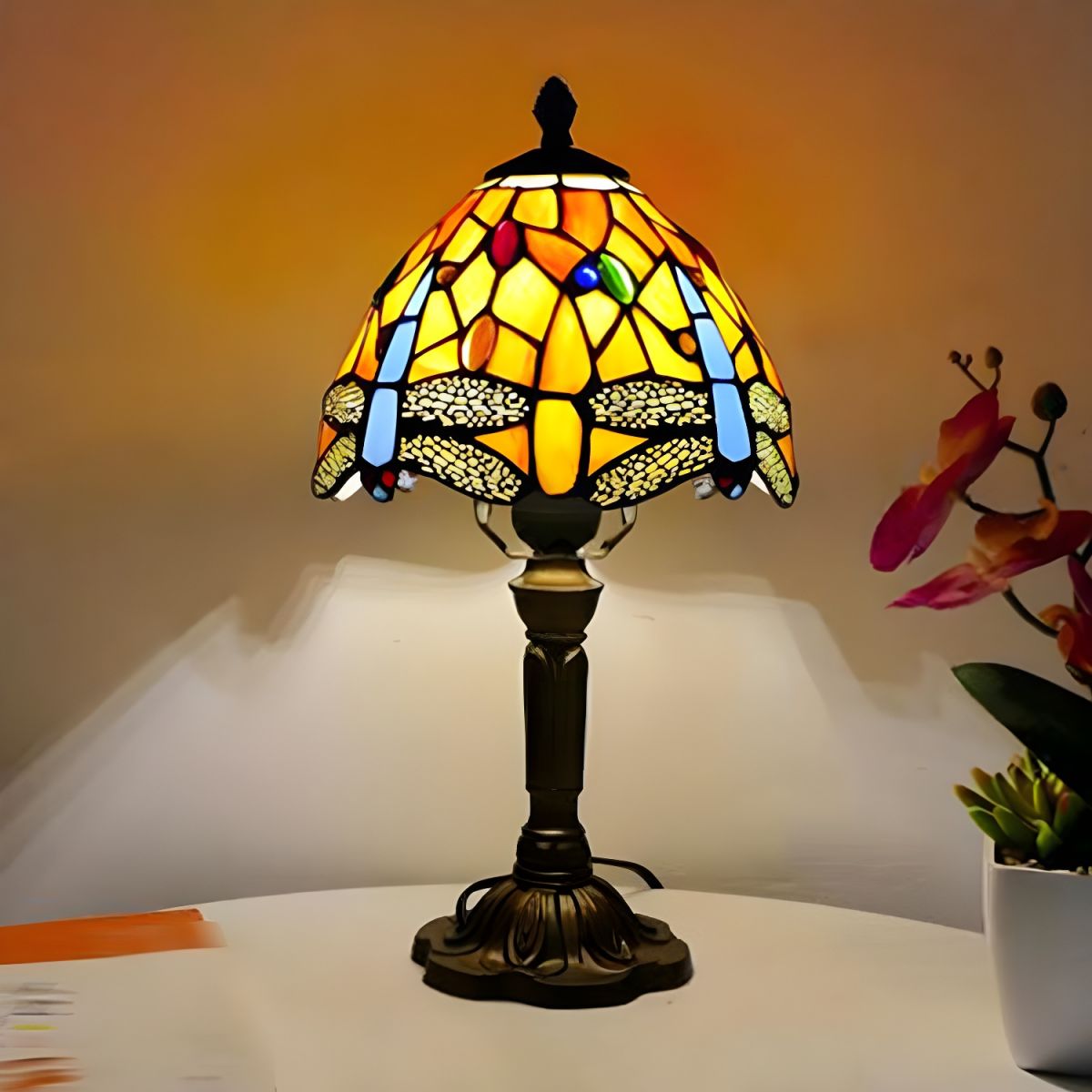 Lampe de chevet style Vintage Rétro