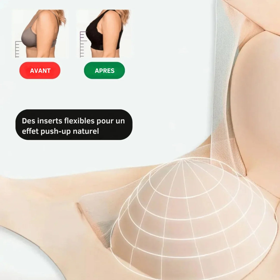 Soutien-Gorge Sans Armatures – Maintien Naturel & Zéro Compression