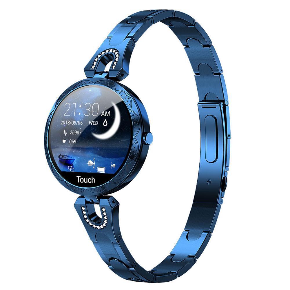 Montre Connectée Élégante Femme Acier Inoxydable