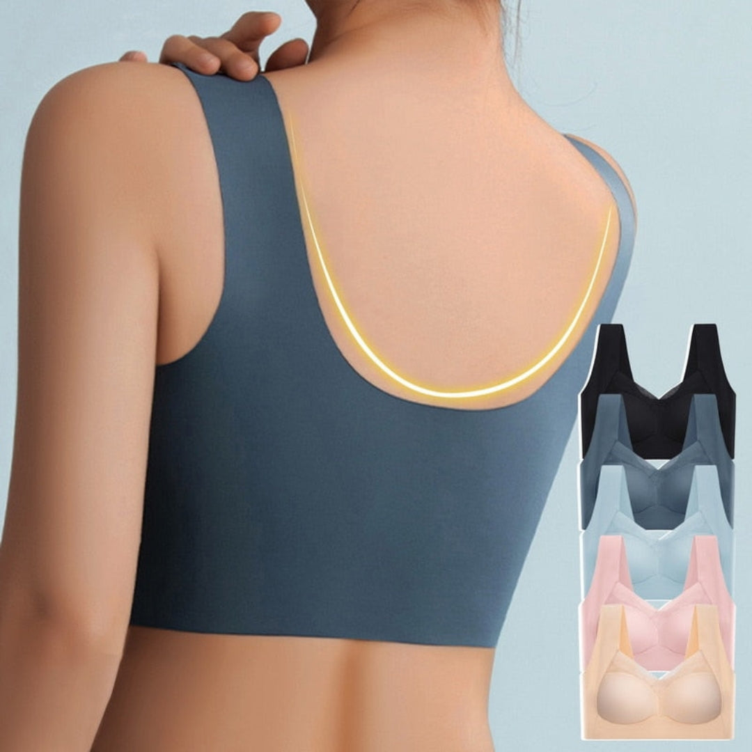 Soutien-Gorge Sans Armatures – Maintien Naturel & Zéro Compression