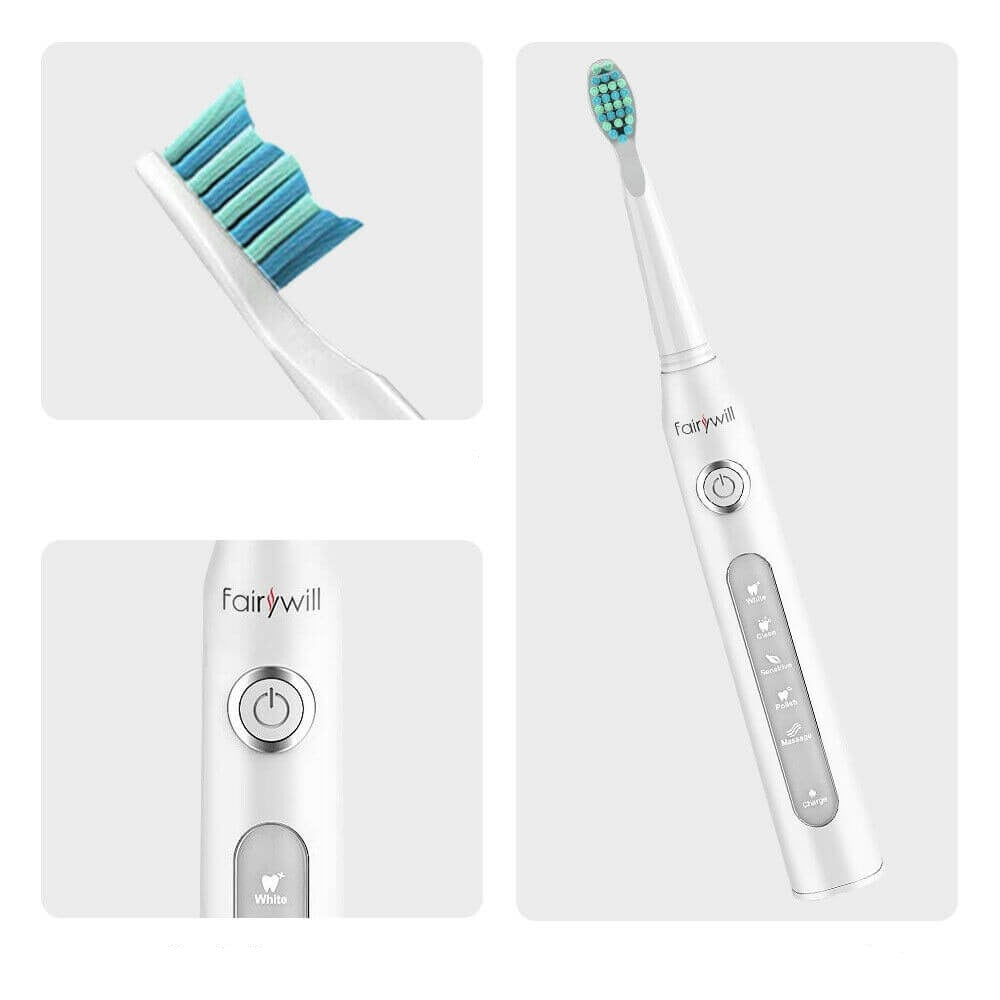 SmileWave | Brosse à Dents Électrique Sonic Rechargeable – Nettoyage en Profondeur & Soin des Gencives