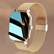 LuminaWear Montre Connectée Femme Fine avec Suivi Santé