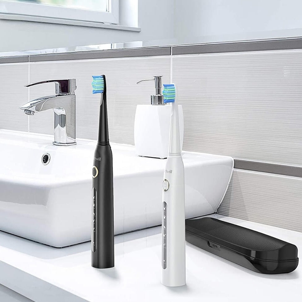 SmileWave | Brosse à Dents Électrique Sonic Rechargeable – Nettoyage en Profondeur & Soin des Gencives