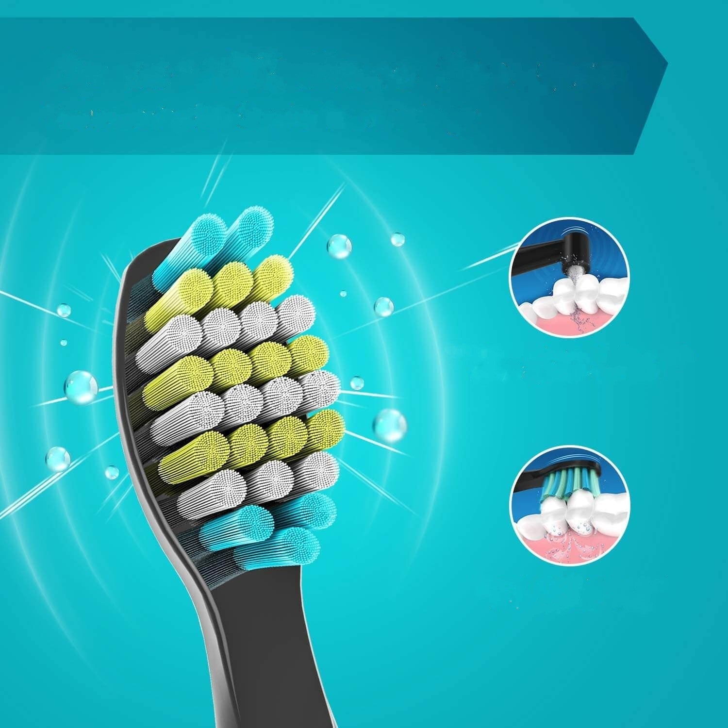 SmileWave | Brosse à Dents Électrique Sonic Rechargeable – Nettoyage en Profondeur & Soin des Gencives