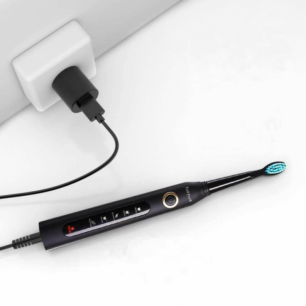 SmileWave | Brosse à Dents Électrique Sonic Rechargeable – Nettoyage en Profondeur & Soin des Gencives