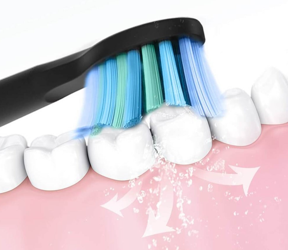 SmileWave | Brosse à Dents Électrique Sonic Rechargeable – Nettoyage en Profondeur & Soin des Gencives