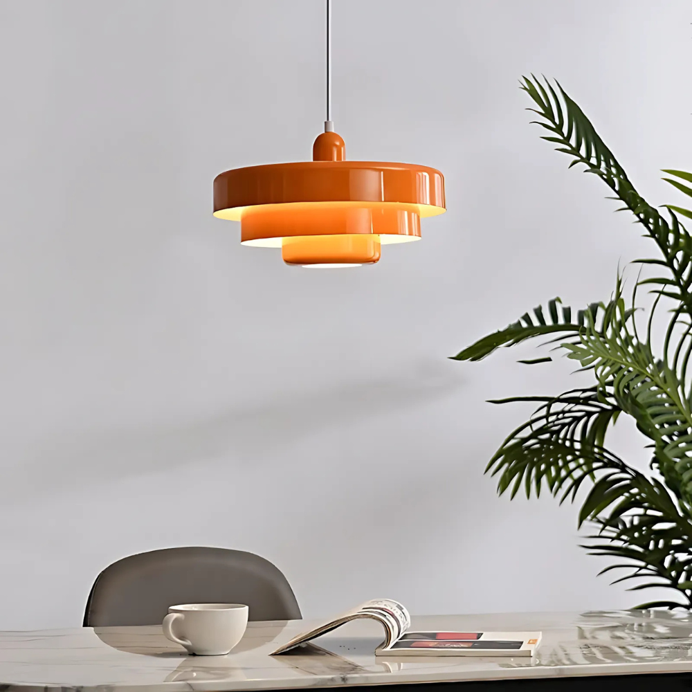 Amberlight - Suspension design vintage orange