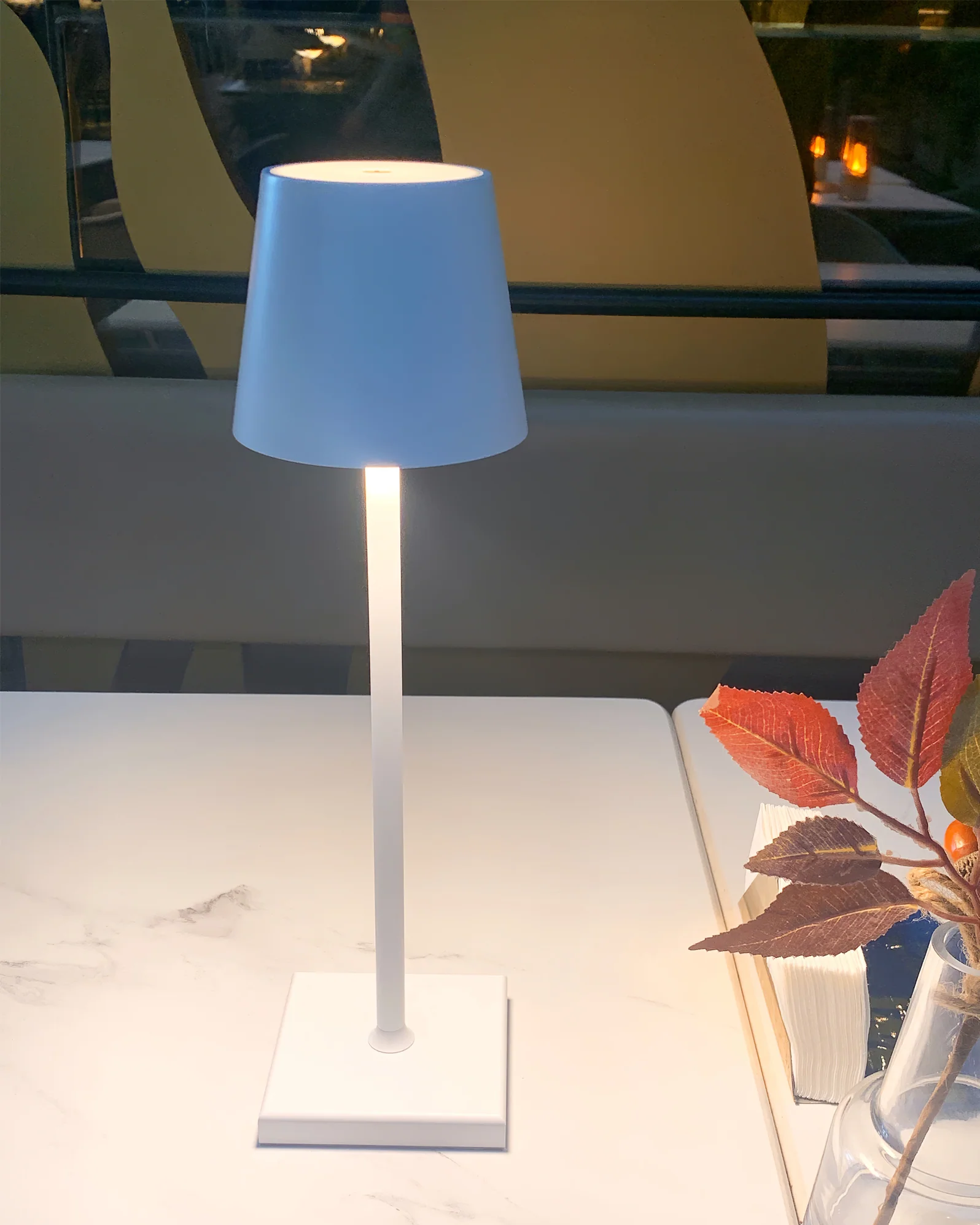Lampe De Table Rechargeable Contemporaine Pour Chambre, Salon Et Bureau
