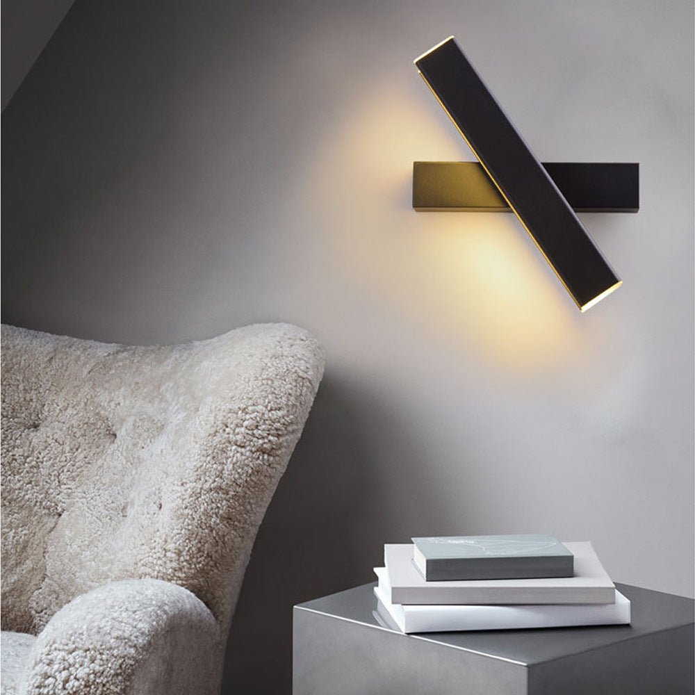 Applique murale Led asymétrique 360