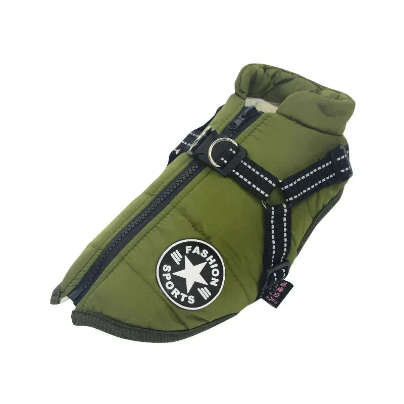 Veste Waterproof Chien Ultime – Protection Moderne et Confortable pour Aventures en Toute Saison