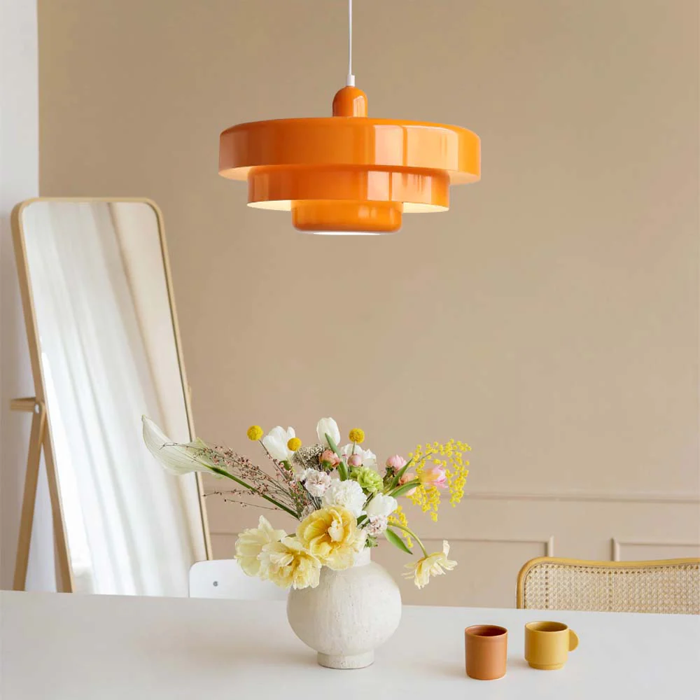 Amberlight - Suspension design vintage orange
