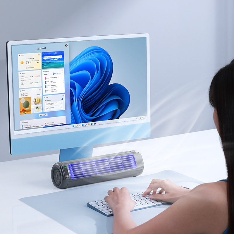 AirGlide - Climatiseur Portable Rechargeable avec 12 Heures d'Autonomie