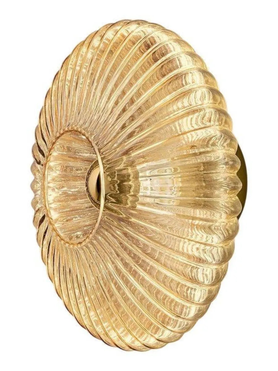 Vintage vegglampe i glass – tidløs design
