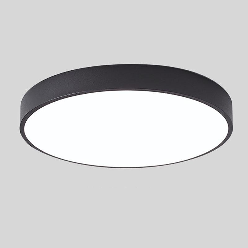 Plafonnier rond minimaliste