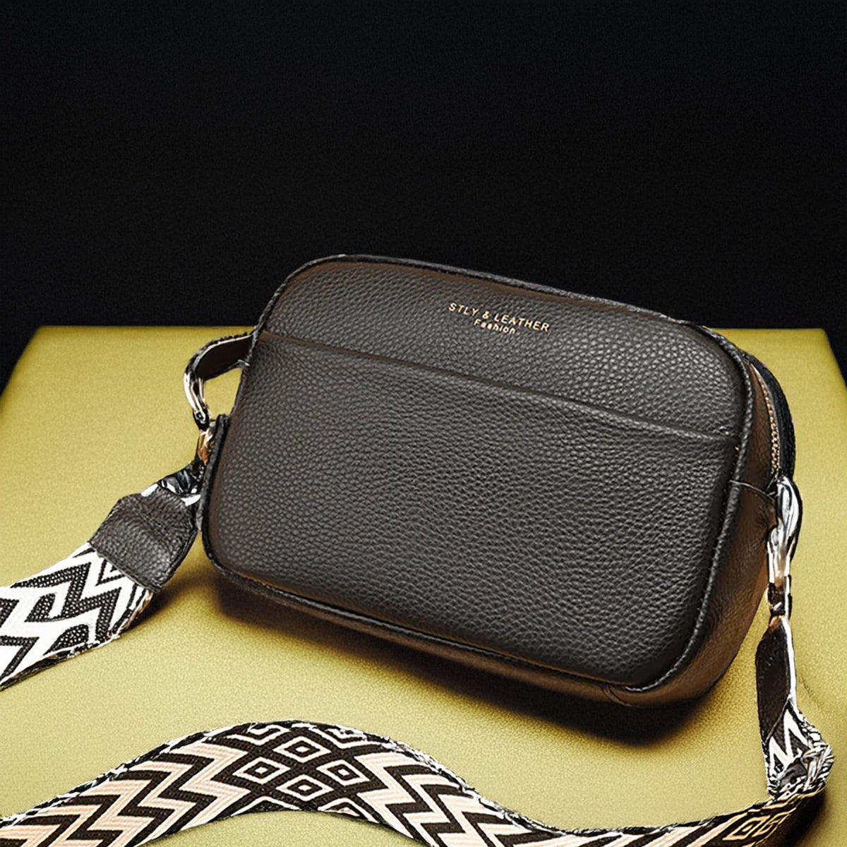 Lumiéra | Høykvalitets Skinn Crossbody-veske for Kvinner