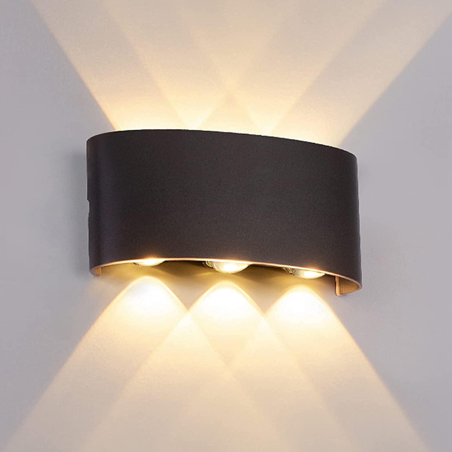 Applique murale Noir à Led pour intérieur