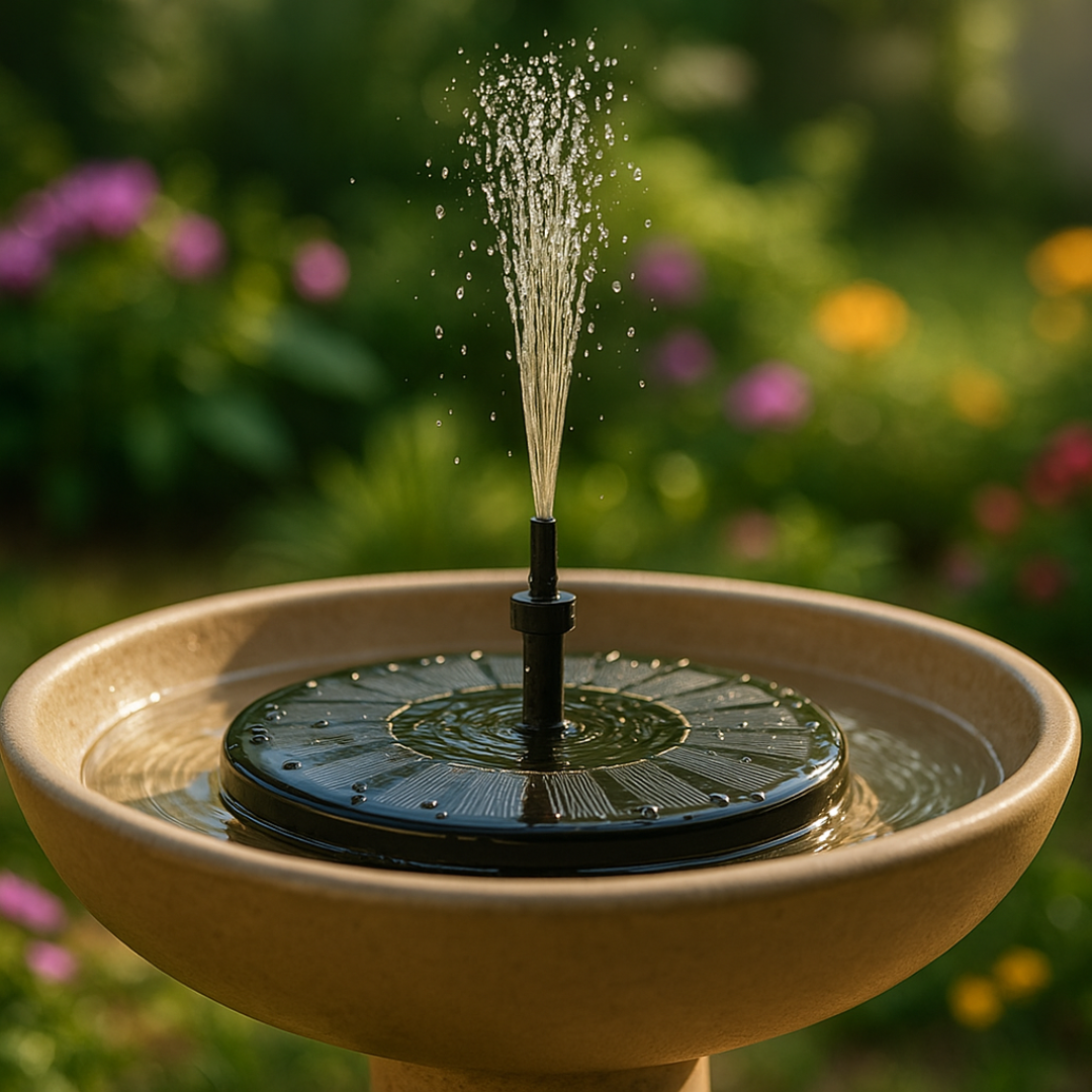 Fontaine à Énergie Solaire pour Extérieur - Jardin