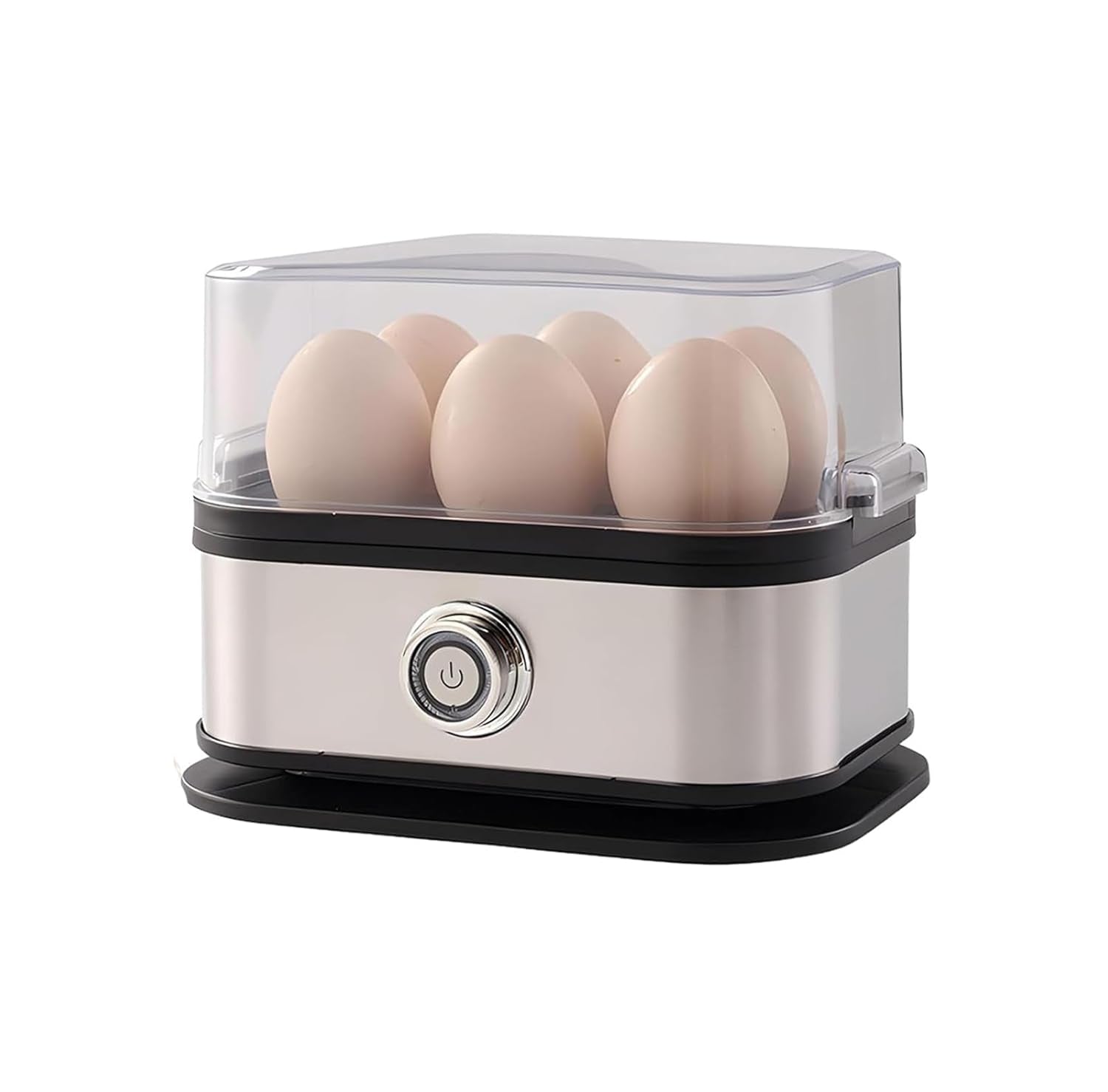 Eggora– Elektrisk Eggkoker for 6 Egg | Rask Koking av Hardkokte, Bløtkokte eller Posjerte Egg