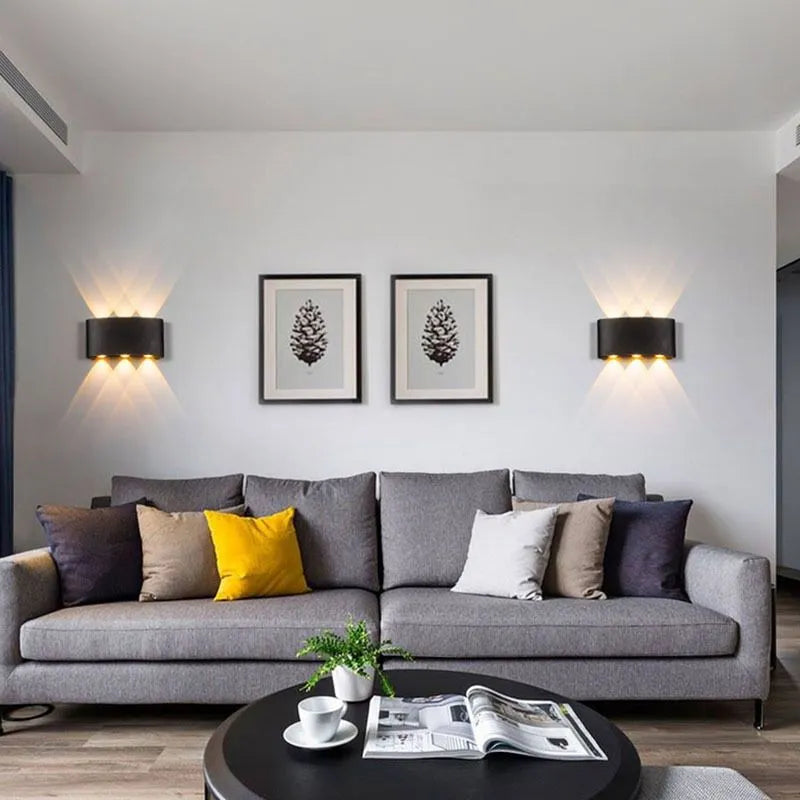 Applique murale Noir à Led pour intérieur