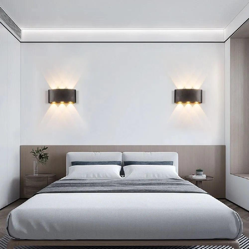 Applique murale Noir à Led pour intérieur