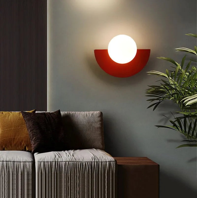 Applique murale Rétro demi cercle