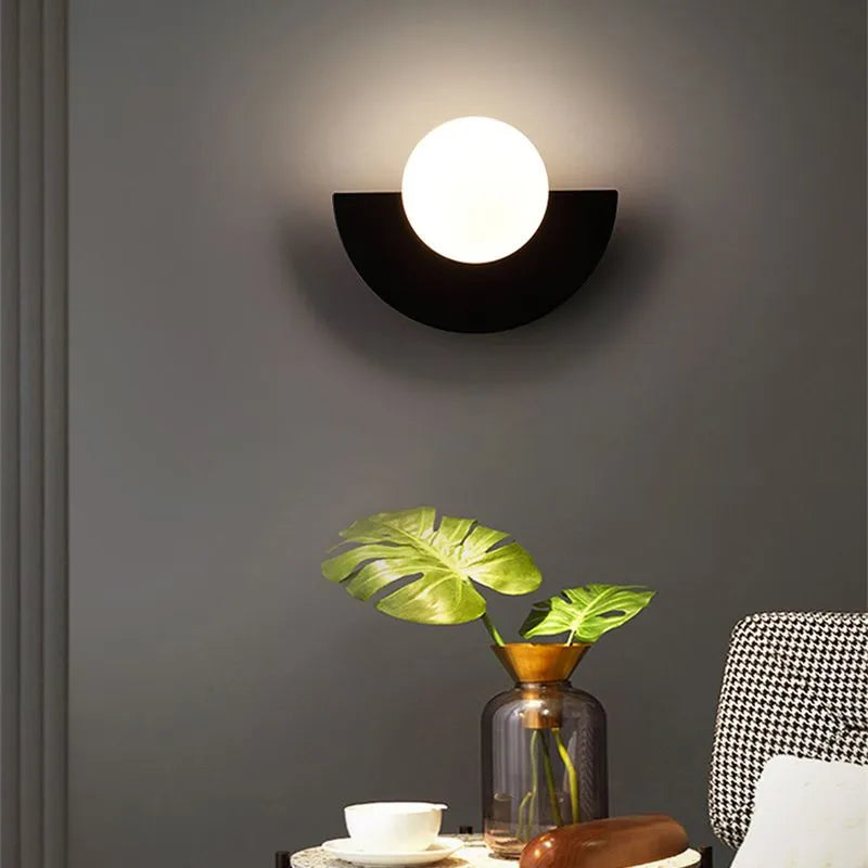 Applique murale Rétro demi cercle