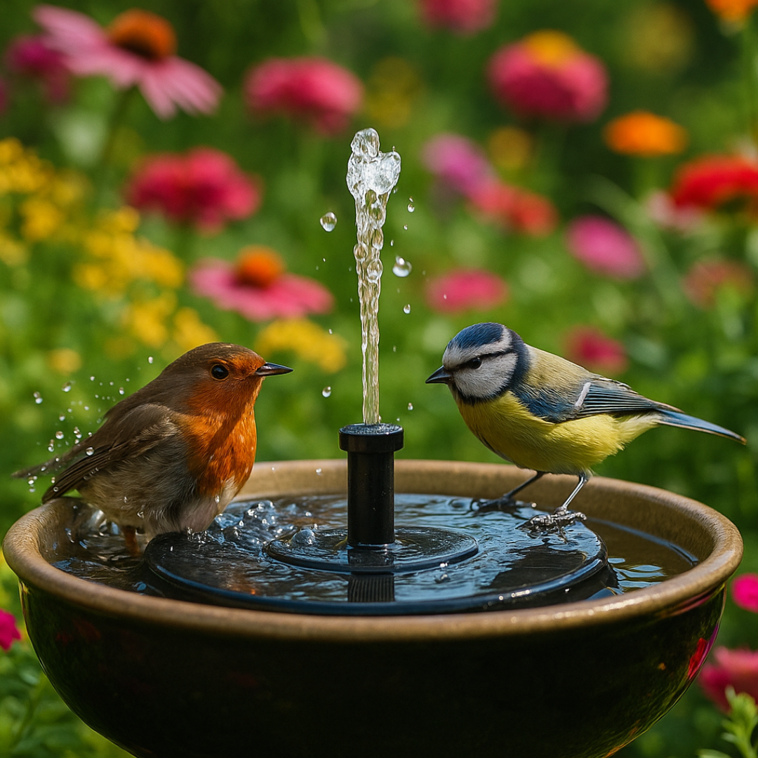 Fontaine à Énergie Solaire pour Extérieur - Jardin