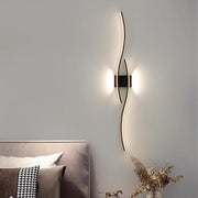 Applique murale Courbée style vagues