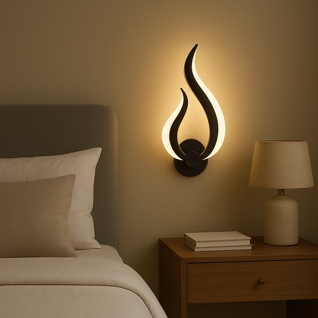 Applique murale Design Flamme