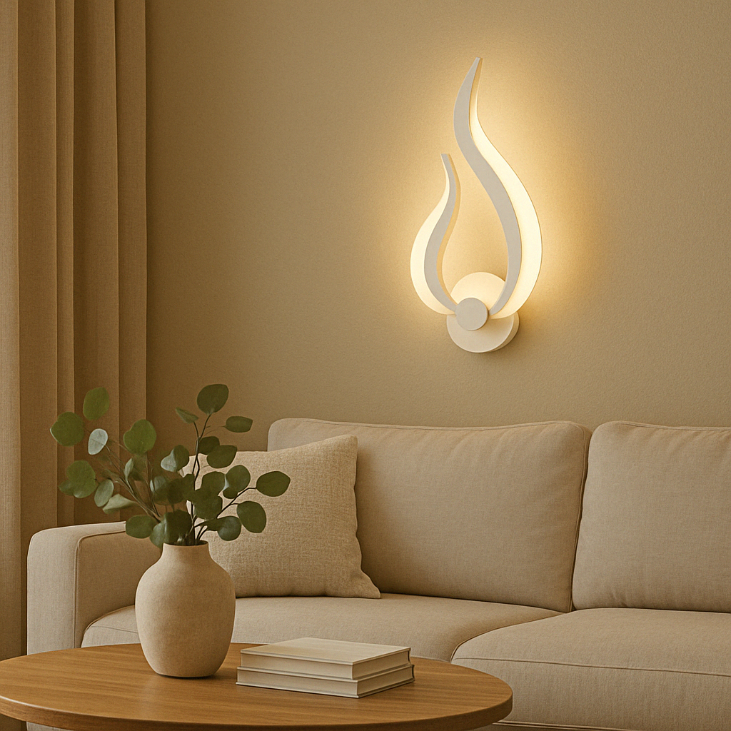 Applique murale Design Flamme