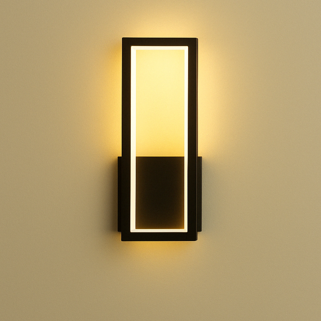 Applique murale LED design rectangulaire