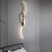 Applique murale Led design ondulé