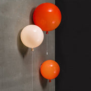 Applique murale design ballon coloré