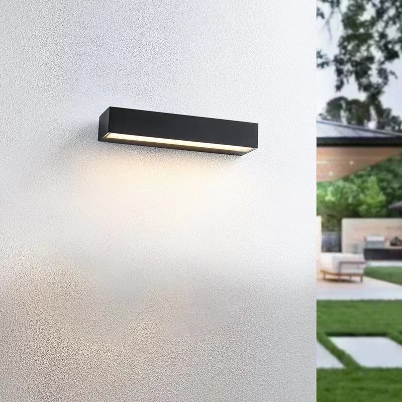 Applique murale extérieure Led noir