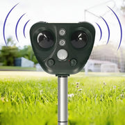 Répulsif Oiseaux Solaire à Ultrasons – Anti-Nuisibles Jardin, Terrasse et Extérieur
