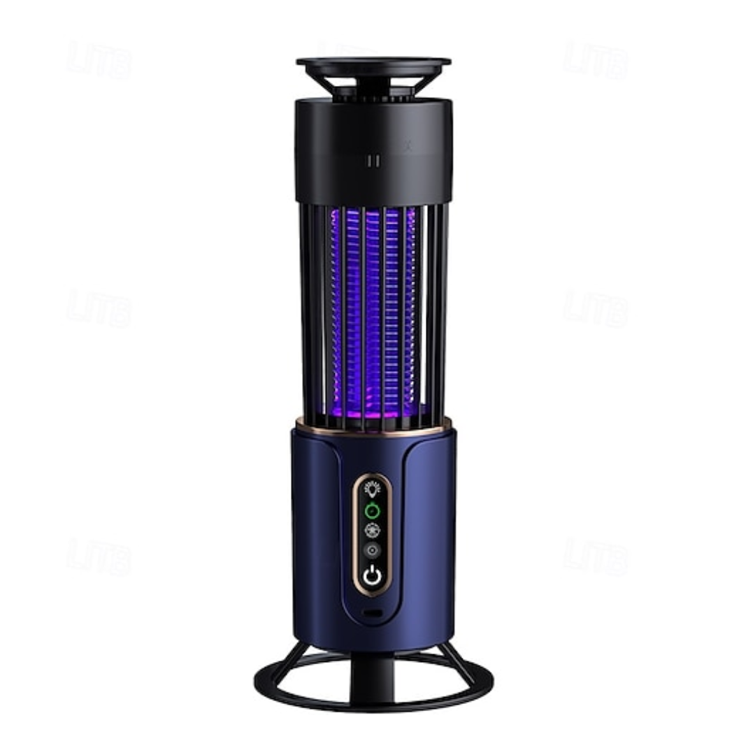 Lampe UV Anti-Moustiques LED Rechargeable – Piège à Insectes Intérieur/Extérieur