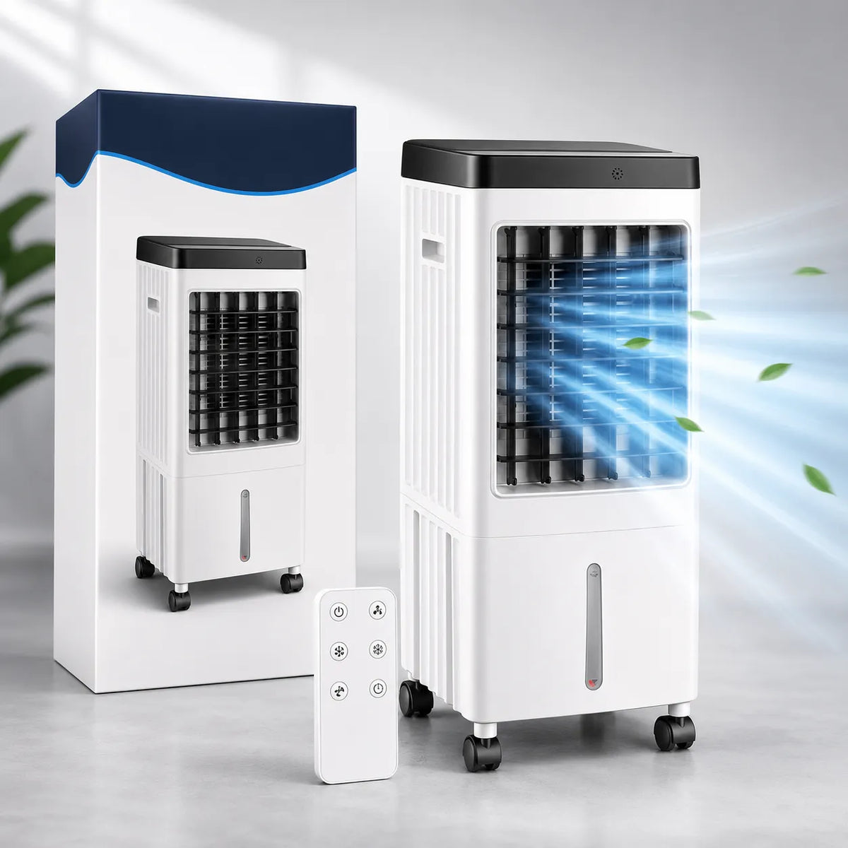 AirFrost – Refroidisseur d'Air Portable 2-en-1, Humidificateur