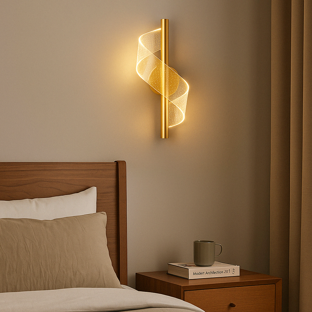 Applique murale Spirale LED