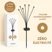 Lampe solaire Design Lucioles