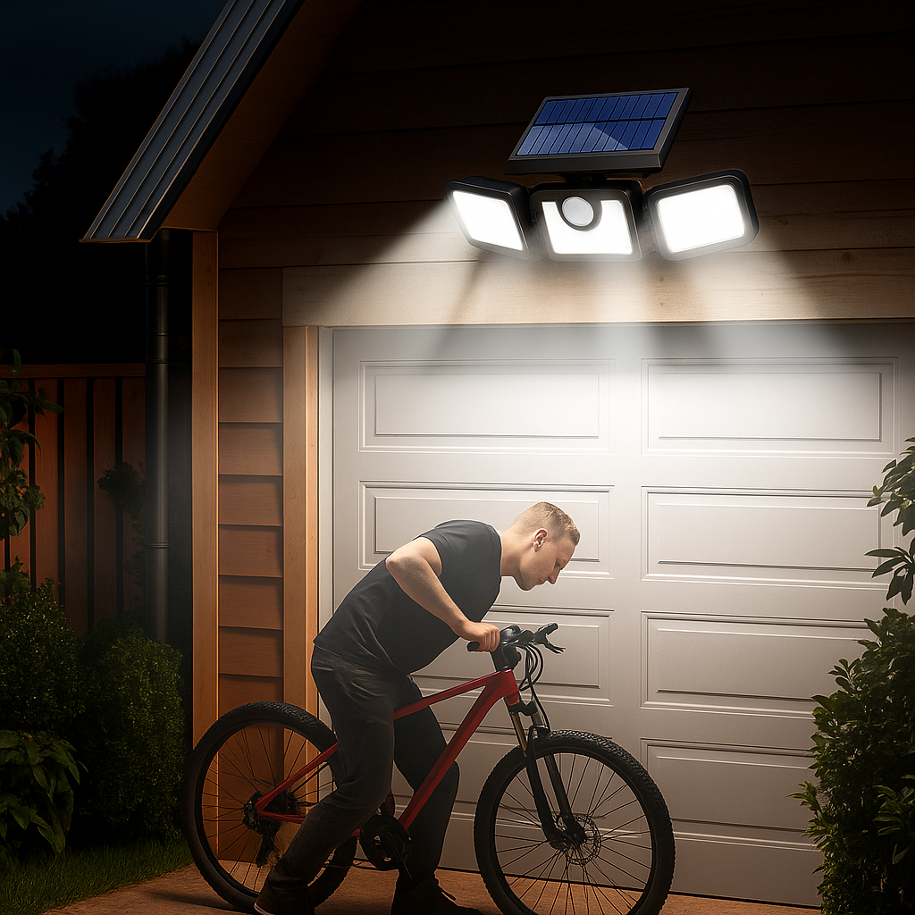 Lampe solaire murale