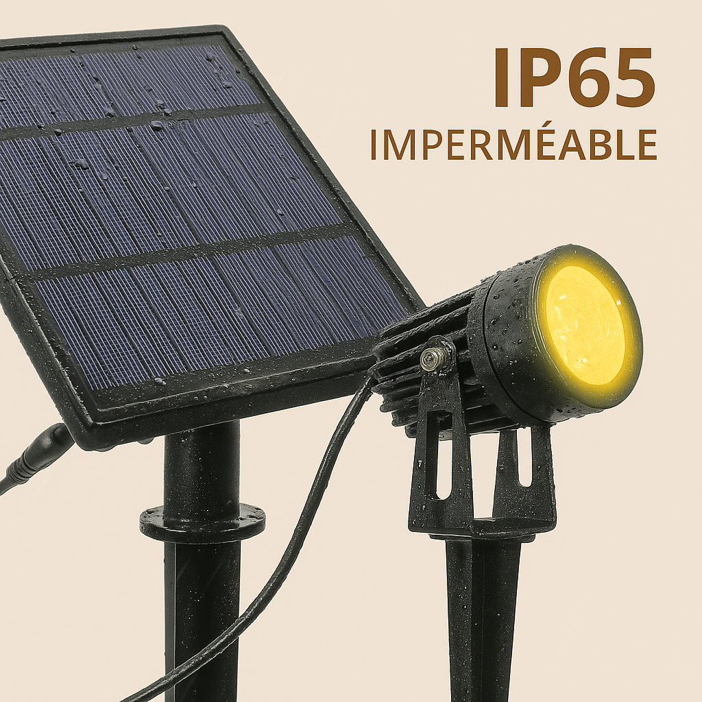 Lampe solaire Spot pour Jardin