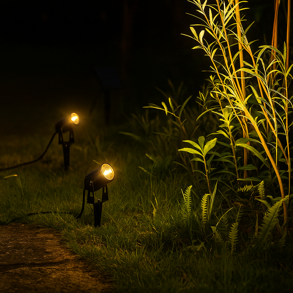 Lampe solaire Spot pour Jardin