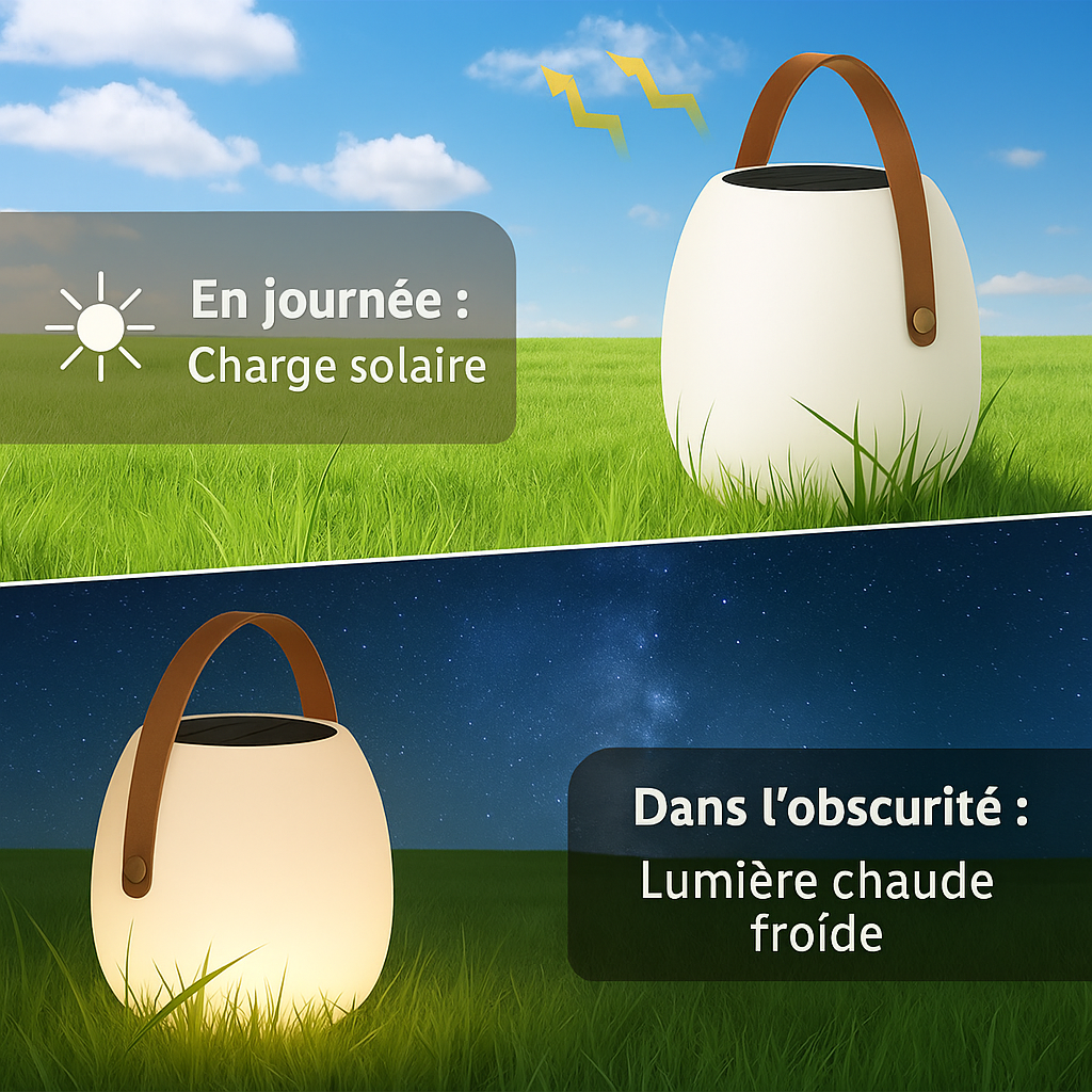 Lampe solaire Portable