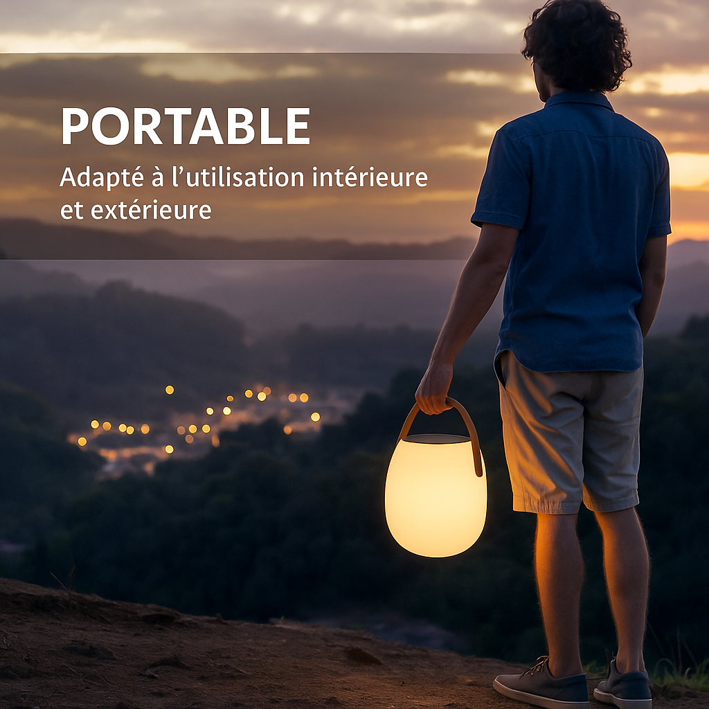 Lampe solaire Portable