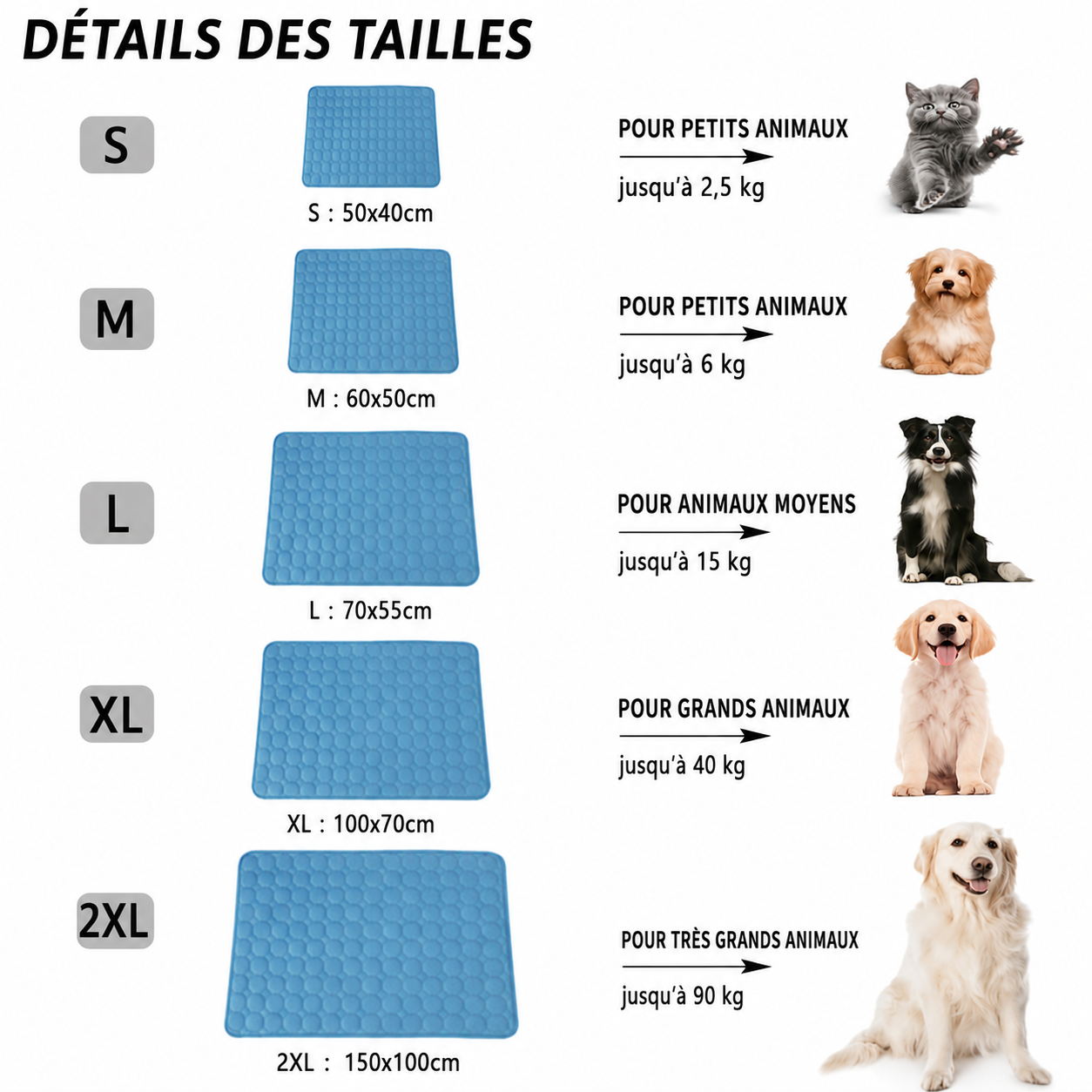 FreshPaw – Tapis Rafraîchissant pour Animaux