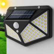 Lampe solaire extérieur LED murale