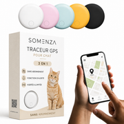 Traceur GPS pour Chat – Localisation Facile et Sans Abonnement