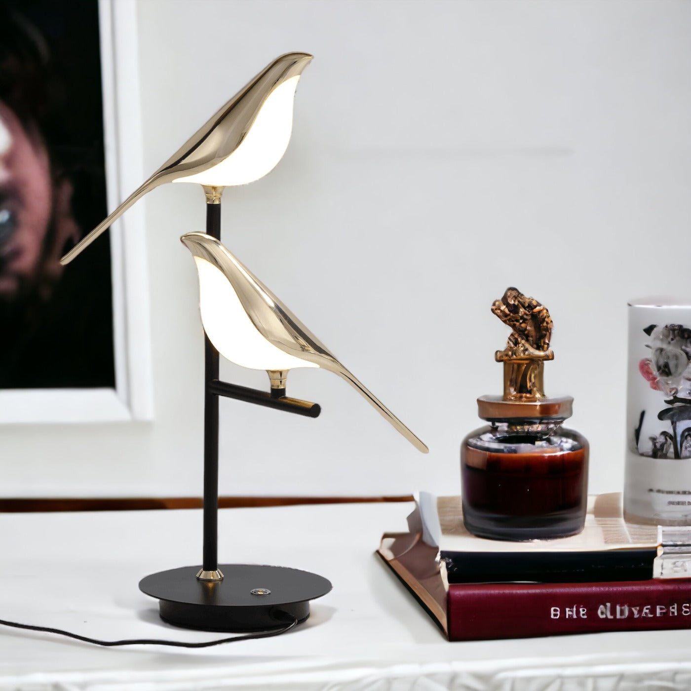 BirdSense - LED-bordlampe