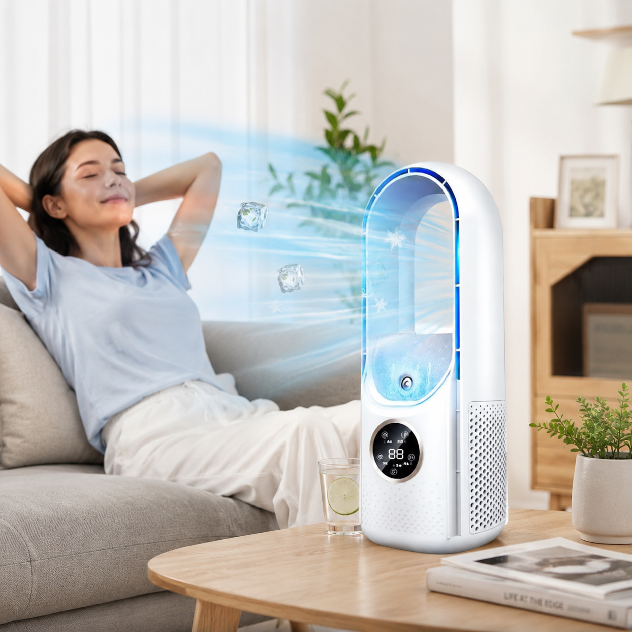 Ventiq - Climatiseur Portable Économique Format Mini